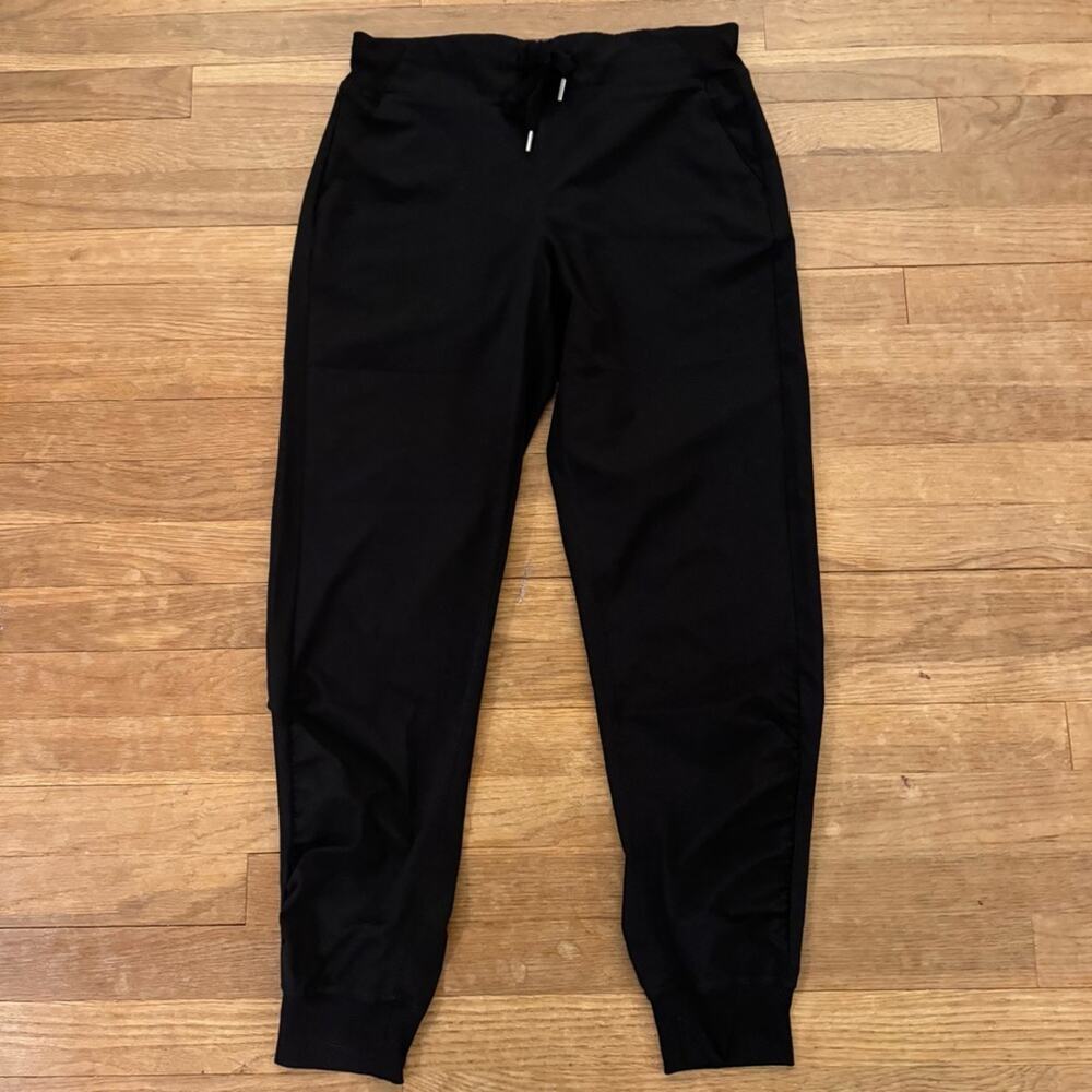 Calvin Klein black pull on high-rise athletic pants size small S
 b56